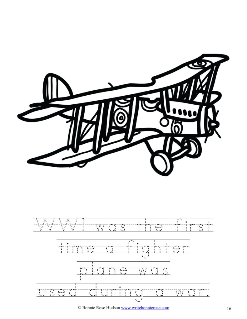 World War I Coloring Book-Level B | Made By Teachers