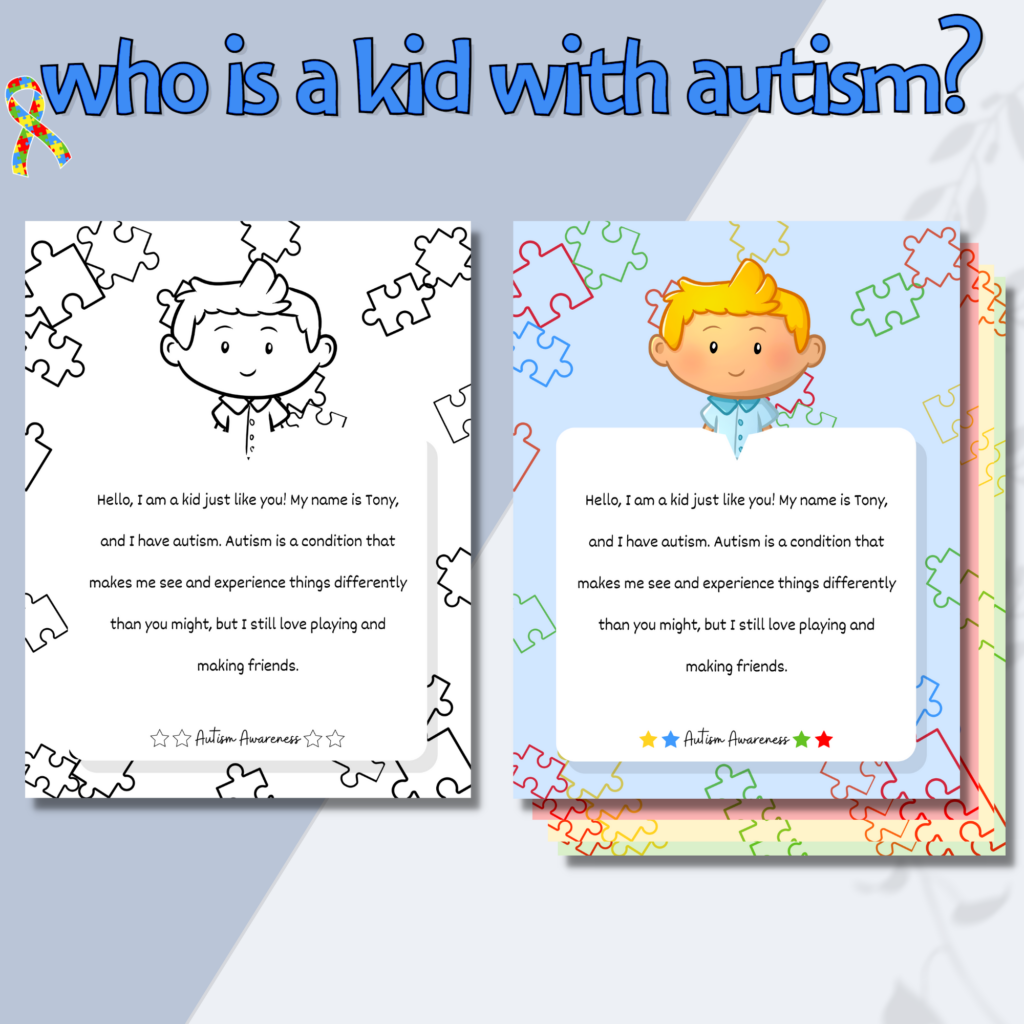 Who Is A Kid With Autism Autism Awareness Autism Poster Neurodiversity Spectrum Disorder Who Is A Kid With Autism Autism Awareness Autism Poster Neurodiversity Spectrum Disorder