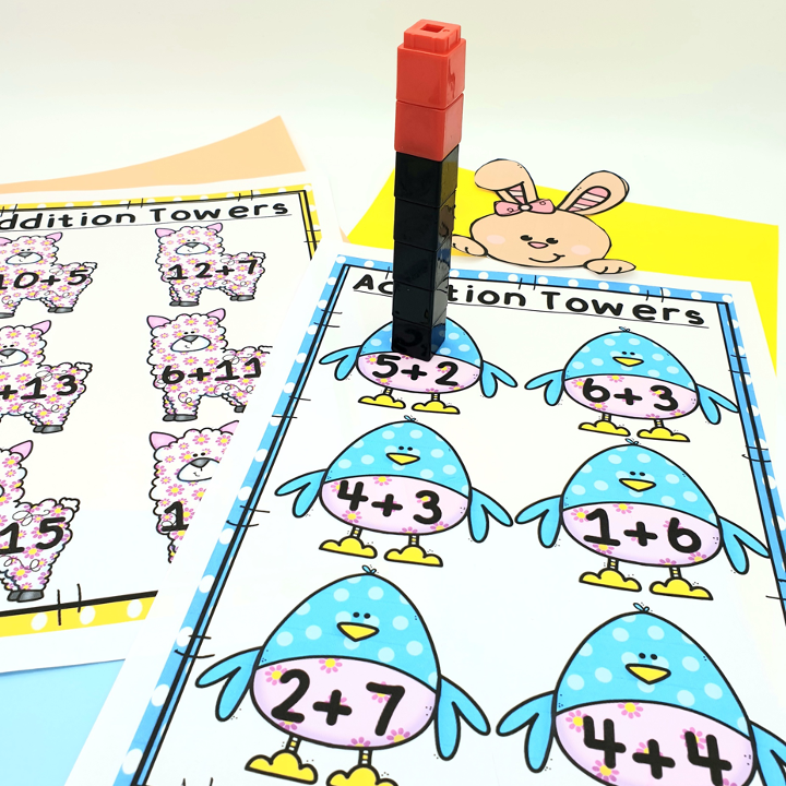 Spring Math Bundle Addition Subtraction Number Sense Place Value ...