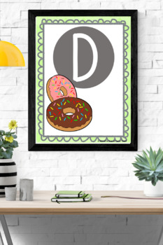 Alphabet Posters Class Decor Pastel Upper and Lower Case Pre-K ...
