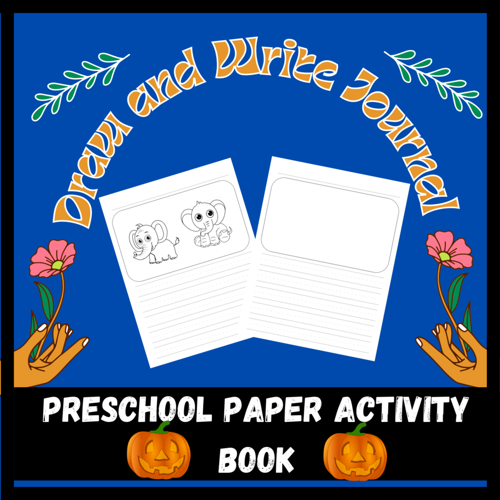 Draw and write journal made by teachers