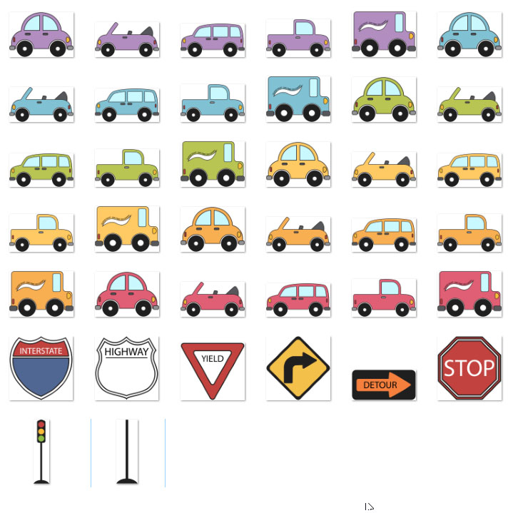 Car & Truck Clipart - Automobile Clip Art - Commercial Use OK | Made By ...