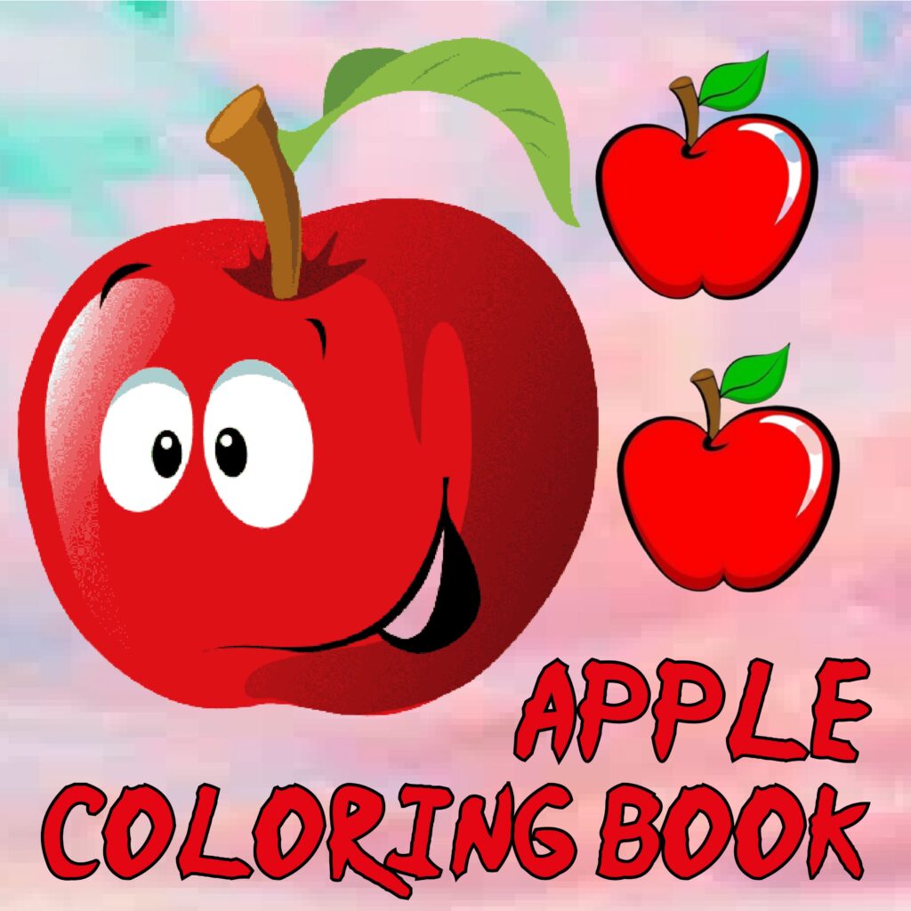 apple Coloring Pages Preschool | Kindergarten | First Grade | Made By