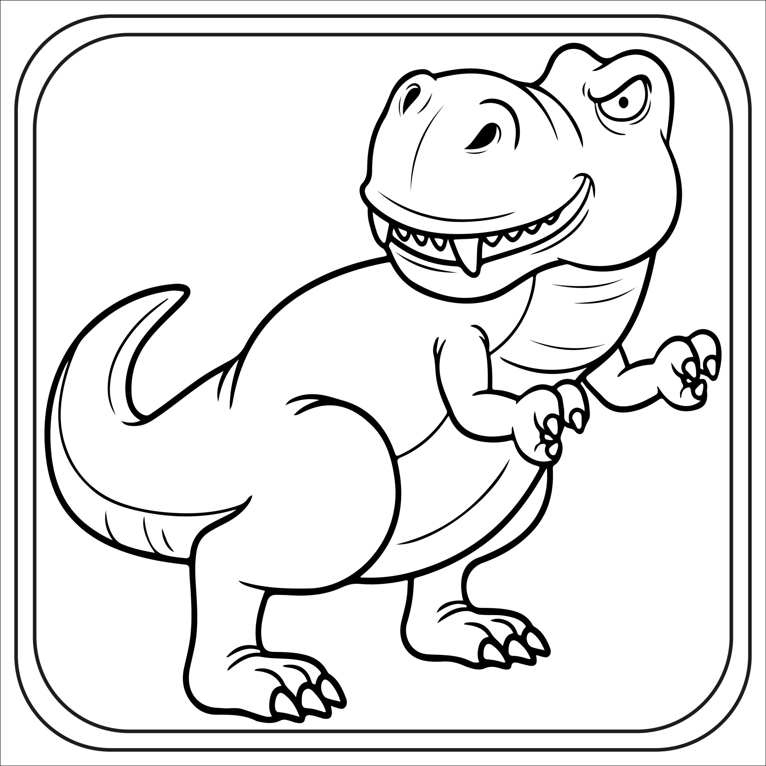 dinosaur Coloring Pages Preschool Kindergarten First Grade Made