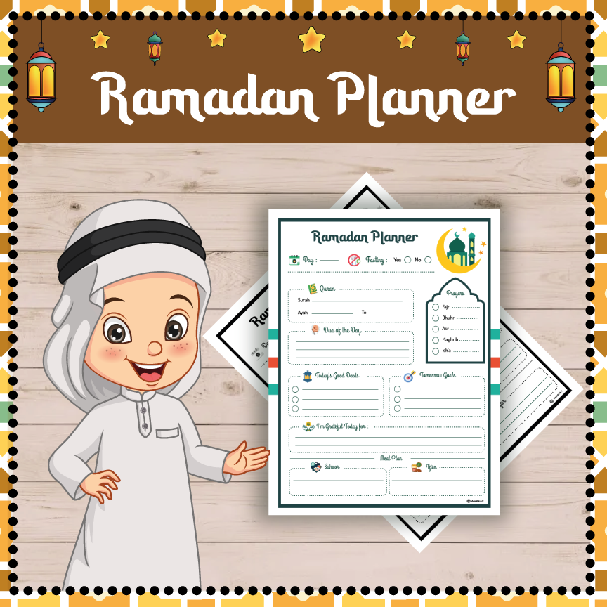 Ramadan Planner for Kids