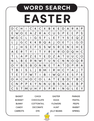 Free EASTER WORD SEARCH Game | Made By Teachers