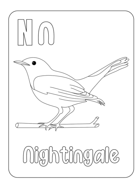 Alphabet Coloring Pages with Animals | Made By Teachers