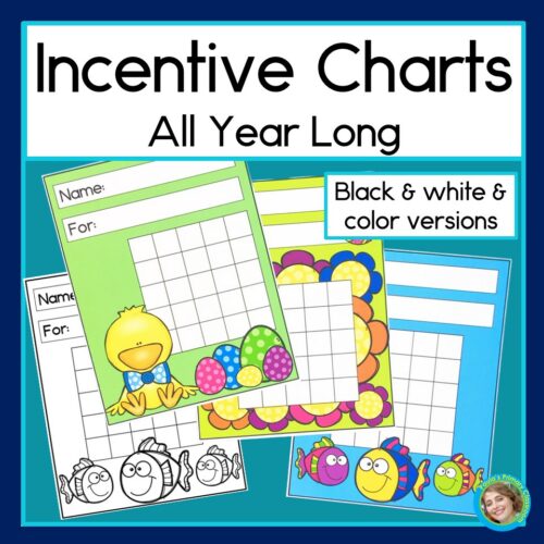 Incentive Charts All Year Long | February March Winter Valentines and ...