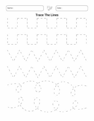 Pencil Control Worksheet for Kids | Made By Teachers