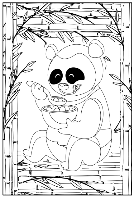 Panda Coloring Pages for Kids | Made By Teachers