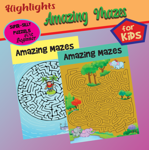 Jumbo Book of Amazing Mazes Big Mazes & More Workbook Made By Teachers