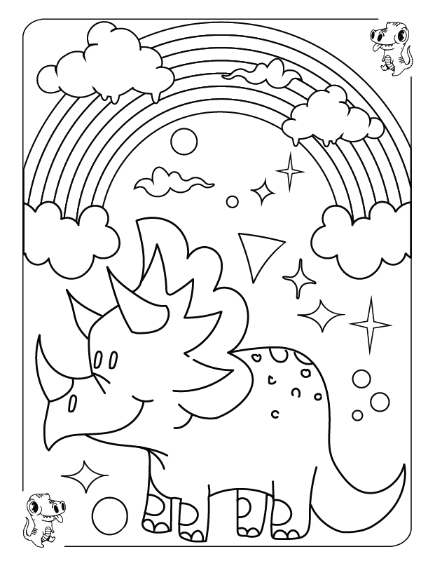 quot Jungle Giants: 50 Dinosaur Coloring Pages for Little Explorers quot Made