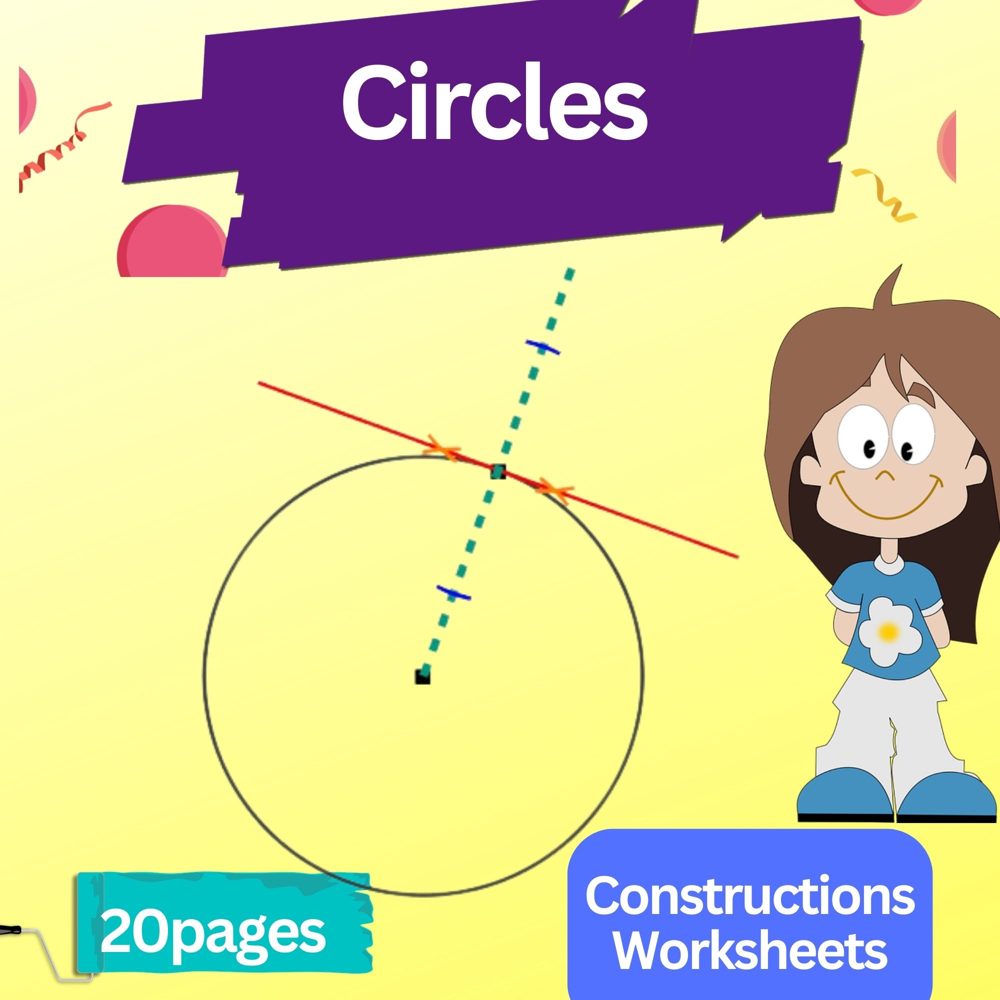 Construct A Line Segment Tangent Circle Constructions Worksheets Construct A Line Segment Tangent Circle Constructions Worksheets