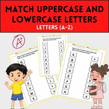 A to Z Letter Dot It - Match Uppercase And Lowercase Letters