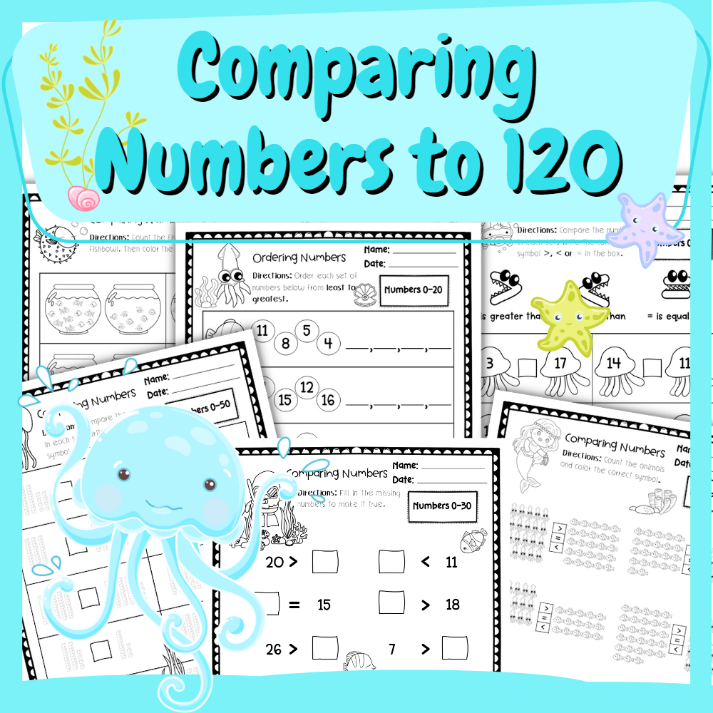 Comparing Numbers To 120 Comparing Numbers Comparing And Ordering Numbers Made By Teachers Comparing Numbers To 120 Comparing Numbers Comparing And Ordering Numbers Made By Teachers