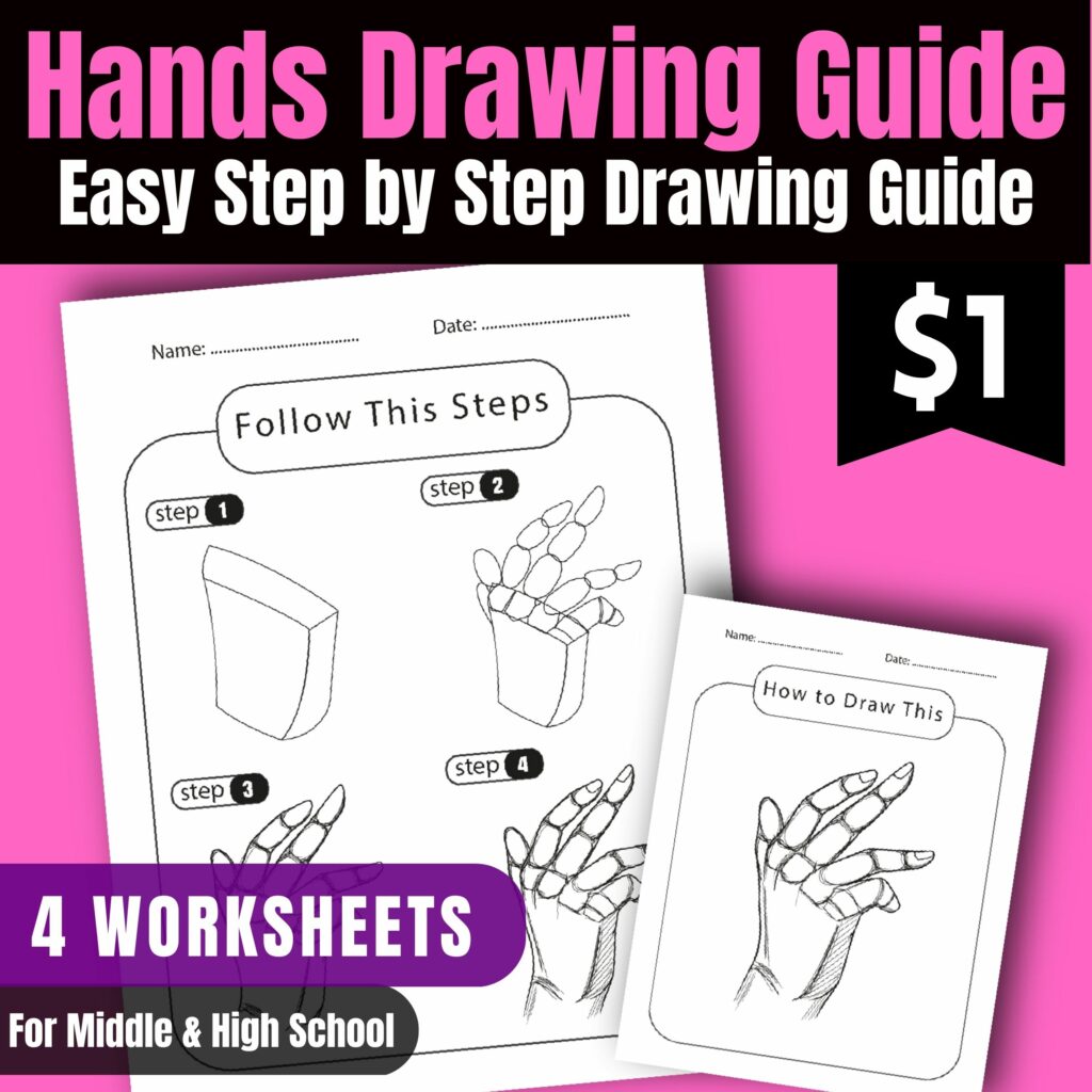 How to Draw Professional Hands Step By Step Art Tutorial for Beginners