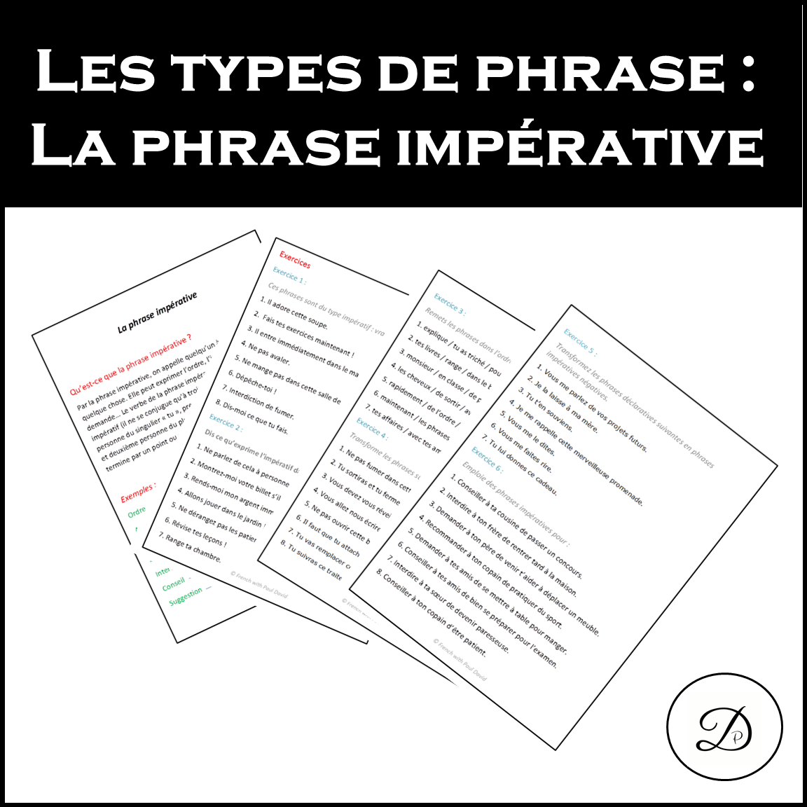 les-types-de-phrase-la-phrase-imp-rative-imperative-sentence-made