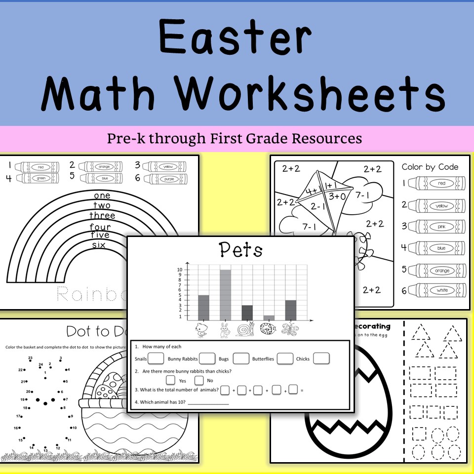 Easter Math Worksheet
