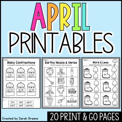 April Printables | Made By Teachers