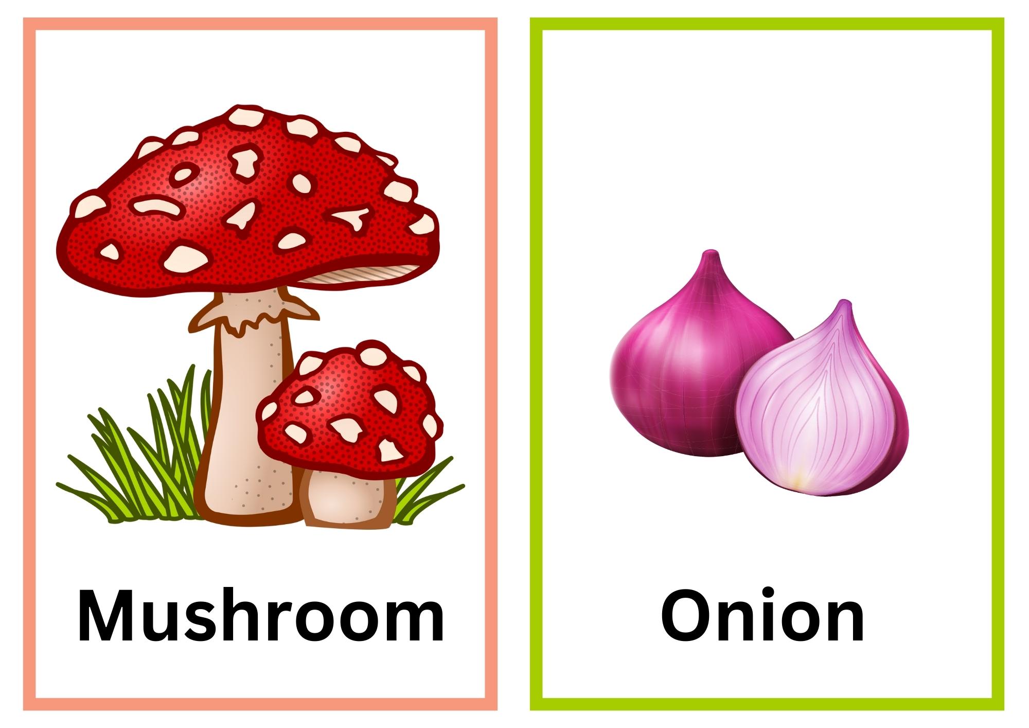 Vegetables Vocabulary Flashcards | Made By Teachers