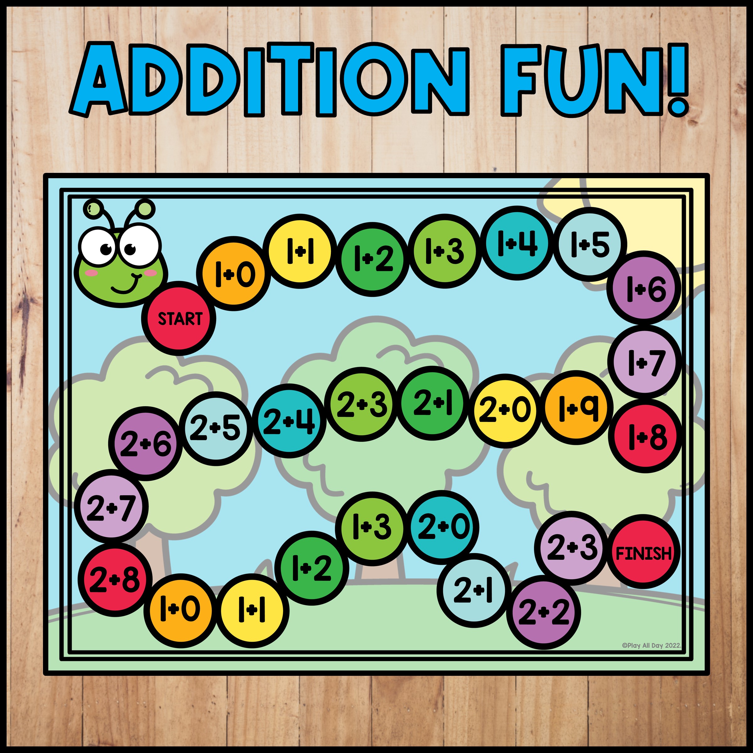 Spring Addition Board Games | Addition to 10 Activities | Made By Teachers