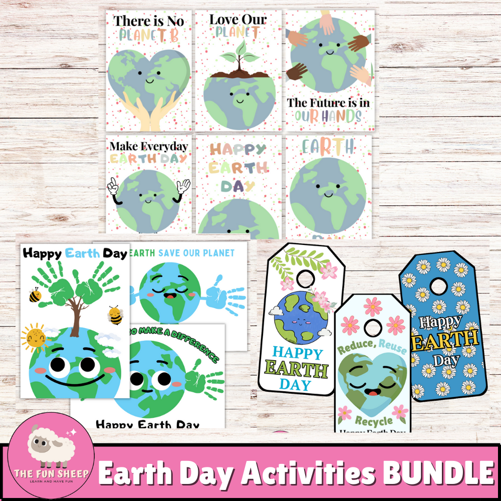 Earth Day Activities BUNDLE | Earth Day Preschool Decoration, Bulletin