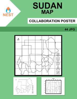 Sudan Map Collaboration Poster | Made By Teachers