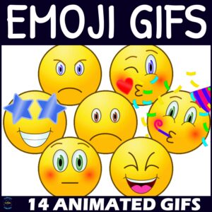 Animated GIF Emoji Clipart Set 1