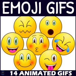 Animated GIF Emoji Clipart Set 6