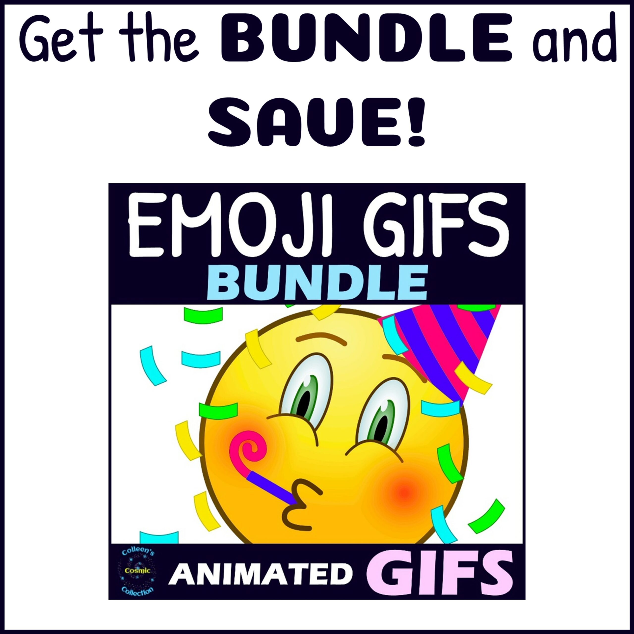 Animated GIF Emoji Clipart Set 7 | Made By Teachers