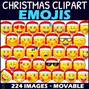 Christmas Emoji Clipart