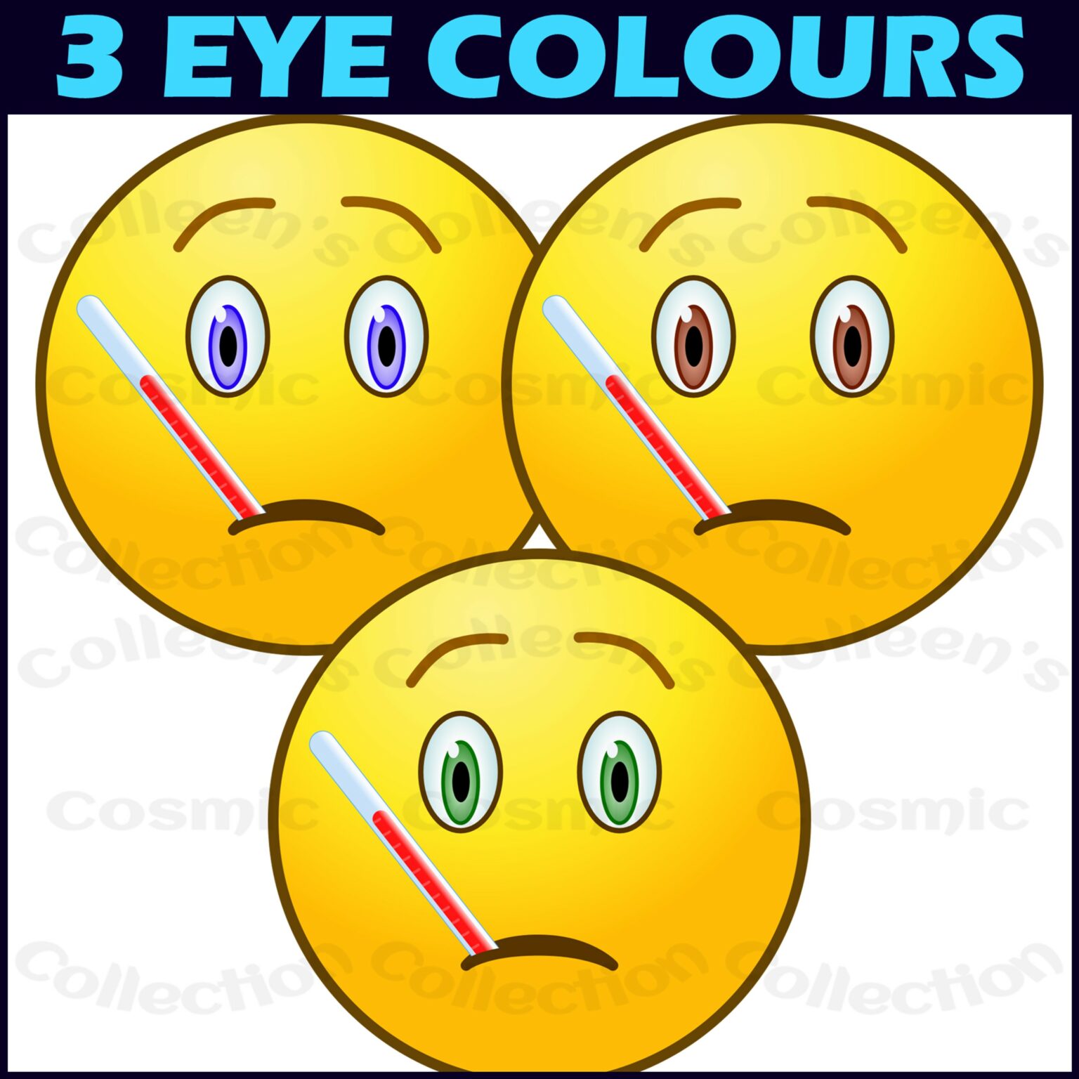 Sick Emoji Clipart | Made By Teachers