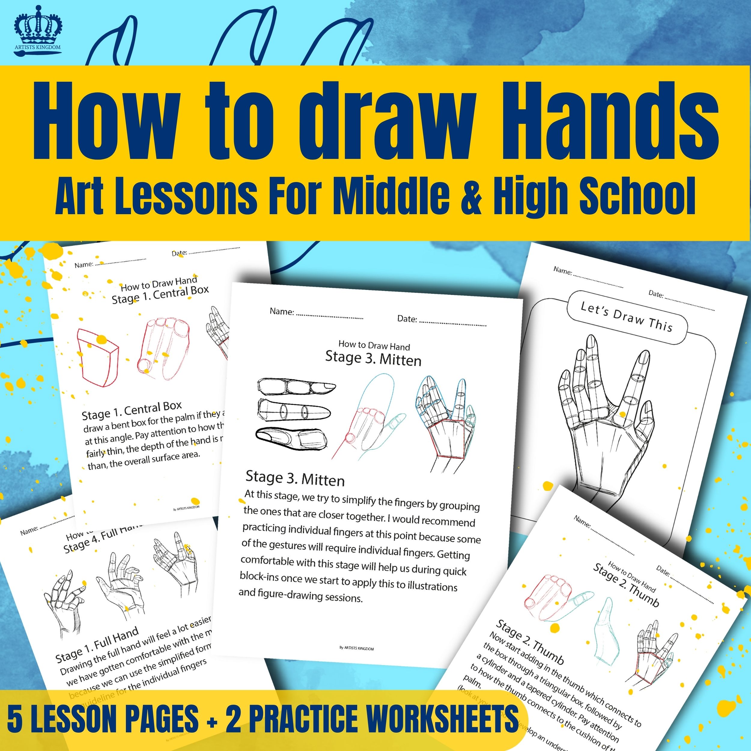 How To Draw Professional Hands Step By Step Art Tutorial For Beginners How To Draw Professional Hands Step By Step Art Tutorial For Beginners