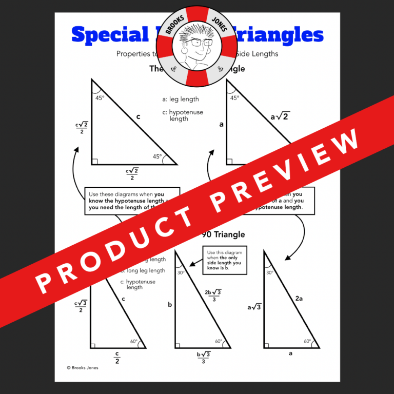 practice-with-special-right-triangles-worksheet-and-poster-made-by