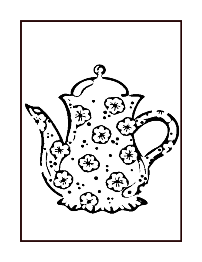 THE KITCHEN COLORING BOOK | Made By Teachers