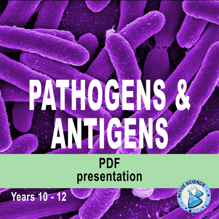Pathogens and Antigens (PDF Presentation) Made By Teachers