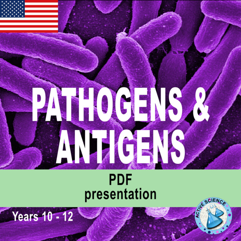 Pathogens and Antigens (PDF Presentation) US Edition Made By Teachers
