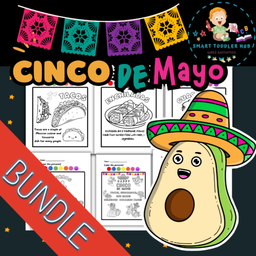 Cinco de Mayo Preschool Theme BUNDLE: Pre k Cinco de Mayo Activities ...
