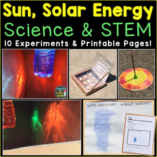 Sun Science Experiments & STEM Activities, Summer Science Made By