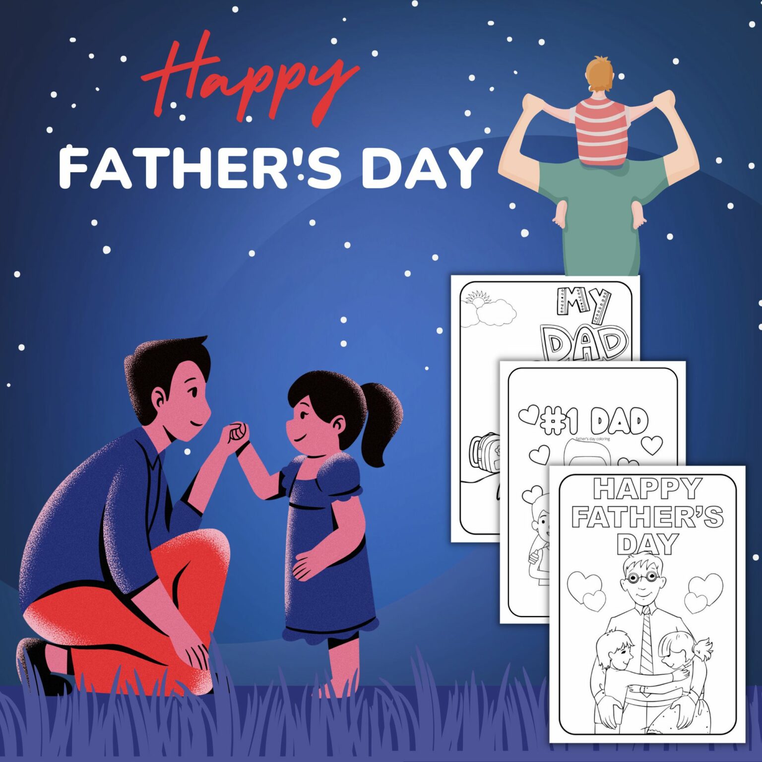 Printable Father s Day Coloring Pages Made By Teachers