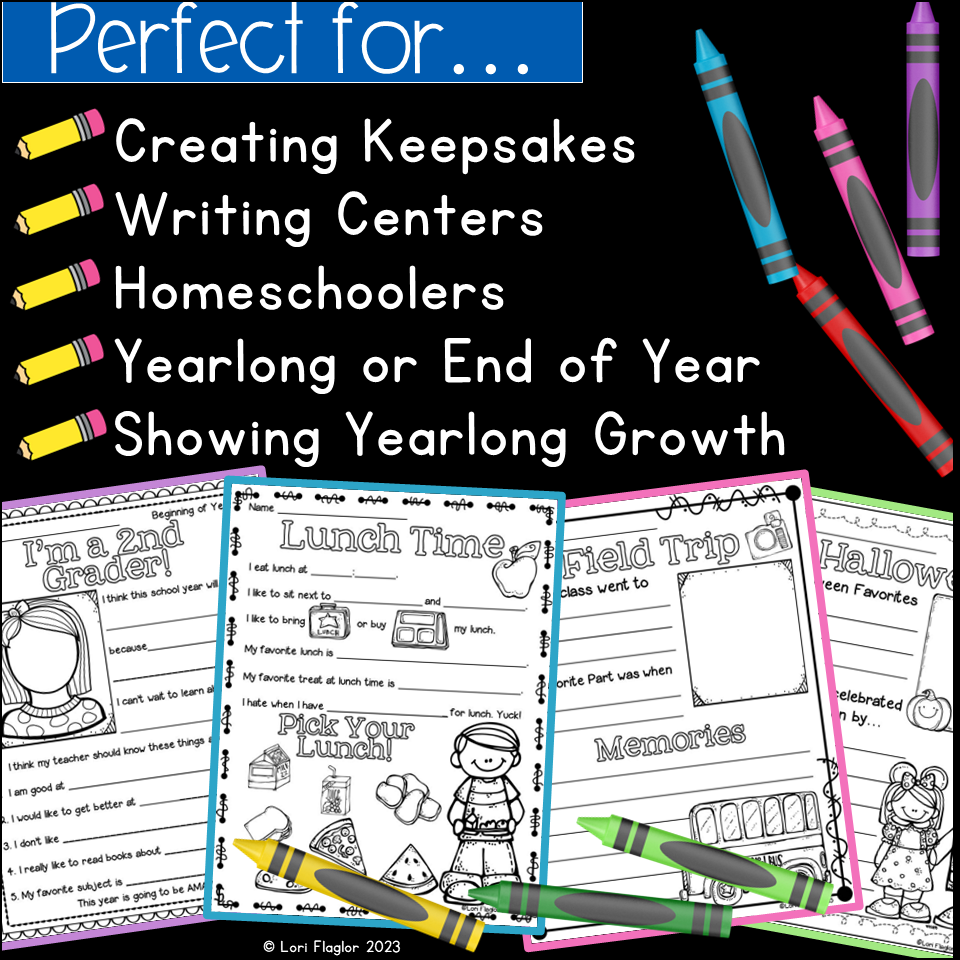 Yearlong Memory Book 2nd Grade Edition Made By Teachers