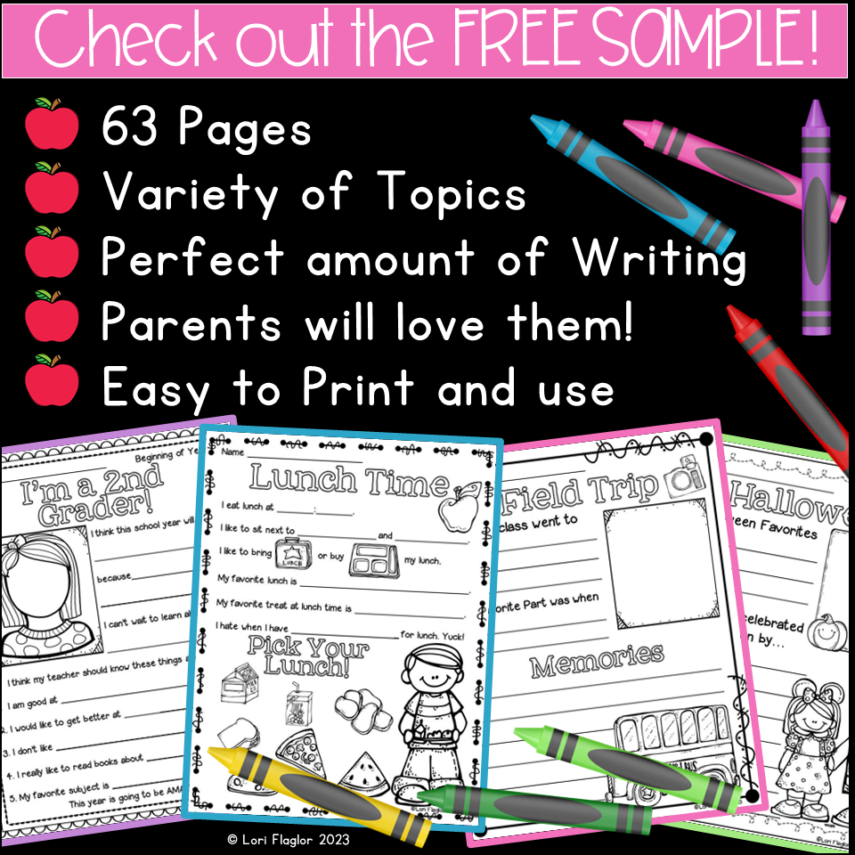 Yearlong Memory Book 2nd Grade Edition Made By Teachers