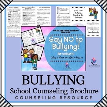 BULLYING Counseling Brochure for Kids
