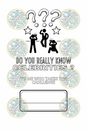 #UEFINAL5 Celebrities and Films Quiz Book | Made By Teachers