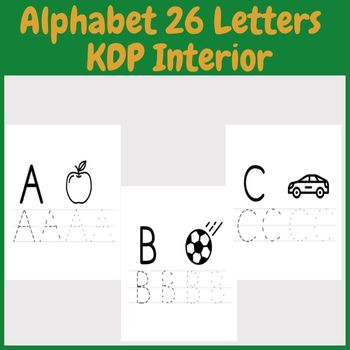 Alphabet 26 Letters - KDP Interior