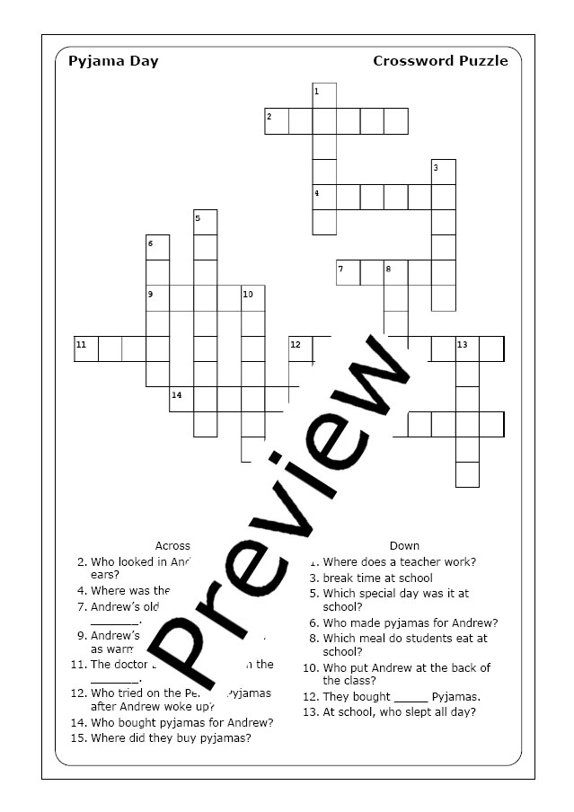 Robert Munsch "Pyjama Day" worksheets Made By Teachers