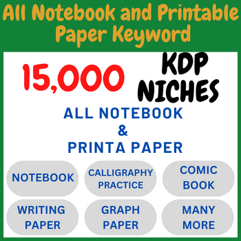 All Notebook and Printable Paper Keyword