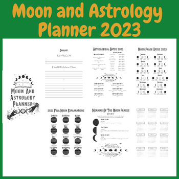 Moon and Astrology Planner 2023