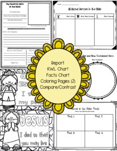 Heroes in the Bible Activity Pack | Made By Teachers