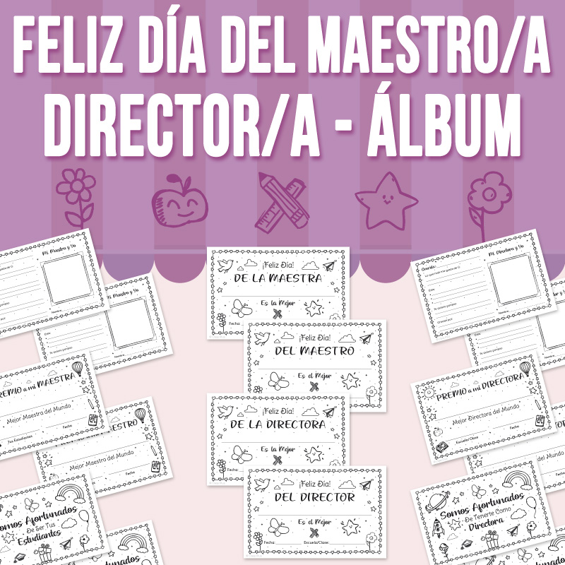 Feliz Día del Maestro/a Director/a Álbum